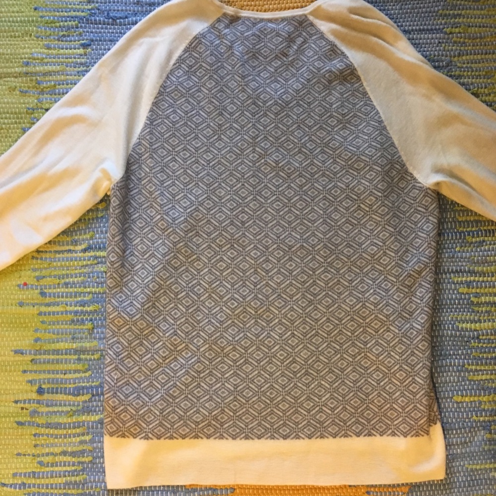 2/$30 Club Monaco Sweater Italian Merino Gray - Picture 6 of 7